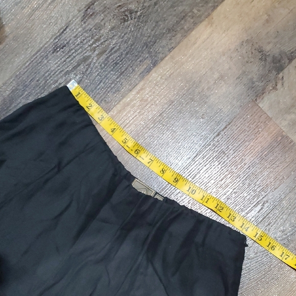 Lili Black Line High-Waisted Wide Leg Pants Lagenlook - Picture 8 of 12